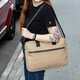 Женская деловая сумка для ноутбука до 15.6" Capitalist Str Beige, бежевая, из фактурной экокожи, 5 отделений - изображение 9