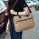 Женская деловая сумка для ноутбука до 15.6" Capitalist Str Beige, бежевая, из фактурной экокожи, 5 отделений - изображение 11