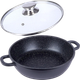 Patelnia Orion Grande granitowa z pokrywką 24 cm (8592381149277) - obraz 1