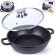 Patelnia Orion Grande granitowa z pokrywką 24 cm (8592381149277) - obraz 14