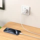 Зарядне HOCO C145A QC3.0 18W 1xUSB, з кабилем MicroUSB, біле - зображення 3