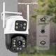 IP WiFi камера видеонаблюдения ZELX XM58-8MP-X (2 объектива, 2 линзы) приложение ICSEE - изображение 4