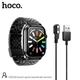Смарт Годинник Smart sports watch HOCO DYD02 (call version) |Track, HeartRate, 2.02"| Колір silver-gold - изображение 3