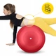 М'яч для фітнесу (арахіс) 4FIZJO Air Ball Peanut 45 x 90 см Anti-Burst Red (P-5907739318558) - зображення 8