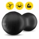 М'яч для фітнесу (арахіс) 4FIZJO Air Ball Peanut 45 x 90 см Anti-Burst Black (P-5907739312938) - зображення 10