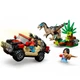 Конструктор LEGO Jurassic World Побег по бездорожью от раптора 285 деталей (76972) - изображение 4
