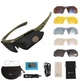 Очки RockBros Original Polarized olive с диоптрийной вставкой и 5 сменными линзами - изображение 1