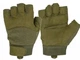 Перчатки Mil-Tec Fingerless Gloves 12538501 олива - размер 2XL - изображение 1