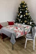 Скатертина Merry Christmas з тематичним різдвяним принтом ПРОВАНС Сірий artdom71512905 (artdom31467) - изображение 4