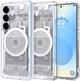 Etui plecki Spigen Ultra Hybrid MagSafe Case do Samsung Galaxy S25 Zero One White (8809971238359) - obraz 1