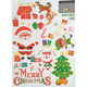 Новогодние Наклейки На Окна Merry Christmas Новогодняя Атрибутика - изображение 2