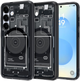 Etui plecki Spigen Ultra Hybrid MagSafe Case do Samsung Galaxy S25 Zero One Black (8809971238342) - obraz 1