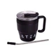 Термочашка Coffee & Tea з трубочкою чорна HP-14-23B - зображення 3