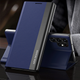 Чохол-книжка Hurtel Sleep Case Pro для Samsung Galaxy S25 Ultra Blue (5907769368349) - зображення 2
