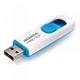 Флеш-накопичувач ADATA USB 2.0 C008 16Gb White/Blue (AC008-16G-RWE) (290) - изображение 3