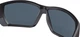 Очки Costa Del Mar Tuna Alley Matte Black Gray 580P - изображение 7