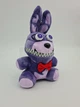 Мягкая игрушка аниматроник кошмарный Бонни Заяц фиолетовый 18 см - FNAF / 5 ночей с Фредди - изображение 2