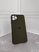 Чехол Wave Silicone Case з защитой камеры для iPhone 11 Pro Dark Olive - изображение 1