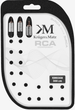 Кабель Kruger&Matz 3 x RCA-jack - 3 x RCA-jack M/M 3 м Black (5901436784746) - зображення 2