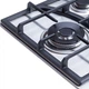 Газовая варочная поверхность для кухни WEILOR GM W614 SS, нержавеющая сталь на 4 конфорки, газ-контроль - изображение 7