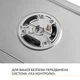 Газовая варочная поверхность Domino WEILOR GM W 314 SS, нержавеющая сталь компактная на 1 турбо конфорку - изображение 10
