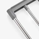 Раздвижная сушилка для белья на балкон Folding Clothes Hanger Двойная складная сушка для одежды обуви на радиатор - изображение 6