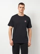 Футболка бавовняна довга чоловіча Converse CVM5T565-BLK M Чорна (0198820121248) - зображення 1