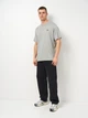 Футболка хлопковая длинная мужская Converse CVM5T565-M6X M Серая (0198820069755) - изображение 3