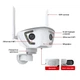 WI-Fi панорамна камера з мікрофоном Light Vision VLC-4482WI (Camhi Pro), 2х2Мп - зображення 3