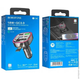 ФМ модулятор BOROFONE BC48 Broad (QC3.0 2USB/Type-C 18W/3A) чорный - изображение 2