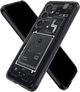 Etui Spigen Ultra Hybrid Zero One do Samsung Galaxy S24 Black (ACS07350) - obraz 8