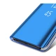 Чохол книжка дзеркало Epik Clear View Samsung Galaxy S20 / S20 5G Blue - зображення 1