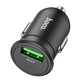 Автомобильное зарядное устройство Hoco Z43 18W QC3.0, Black - изображение 1