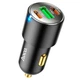 Автомобильное зарядное устройство HOCO NZ6 PD45W+QC3.0 (2Type-C/1USB/3A), Black - изображение 2