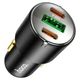 Автомобильное зарядное устройство HOCO NZ6 PD45W+QC3.0 (2Type-C/1USB/3A), Black - изображение 3