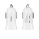 Автомобільний зарядний пристрій Hoco Z2 1.5A USB, White - зображення 2