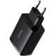 Мережевий зарядний пристрій 3USB Baseus Compact Charger 17W (CCXJ020101), Black - зображення 6