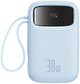 Powerbank Baseus Qpow 2 USB-C 10000 mAh 30 W Blue (P10055009313-00) - obraz 1