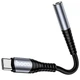 Перехідник Audio HOCO LS33 Type-C - Jack 3.5, Gray - зображення 2