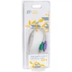 USB Перехідник PowerPlant USB -2х PS/2, 30 см, White - зображення 2