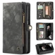 Чехол-кошелек CaseMe Retro Leather для Samsung Galaxy S22 Ultra 5G, Black - изображение 2