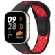 Ремешок Sport Silicone для Xiaomi Redmi Watch 3 Active black-red - изображение 2