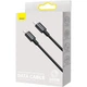 Data Кабель USB Baseus Superior Series Type-C / Type-C (CATYS-B01) 100W 1m, Black - зображення 4