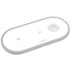 Беспроводное зарядное устройство Hoco CW24 для смартфонов с технологией Qi Apple Watch, AirPods White - изображение 1