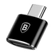 Перехідник OTG Baseus CATOTG-01 Type-C - USB, Black - зображення 1