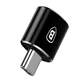 Перехідник OTG Baseus CATOTG-01 Type-C - USB, Black - зображення 4