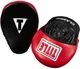 Лапы боксерские TITLE Boxing Classic Charge Punch Mitts Black/Red (CCHPM) - изображение 4