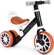 Rowerek biegowy EcoToys z pedałami 2w1 Czarny (5905817007097) - obraz 1
