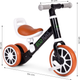 Rowerek biegowy EcoToys z pedałami 2w1 Czarny (5905817007097) - obraz 7