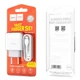 Сетевое зарядное устройство Hoco C72A USB 2.1A Lightning 1m, White - изображение 6